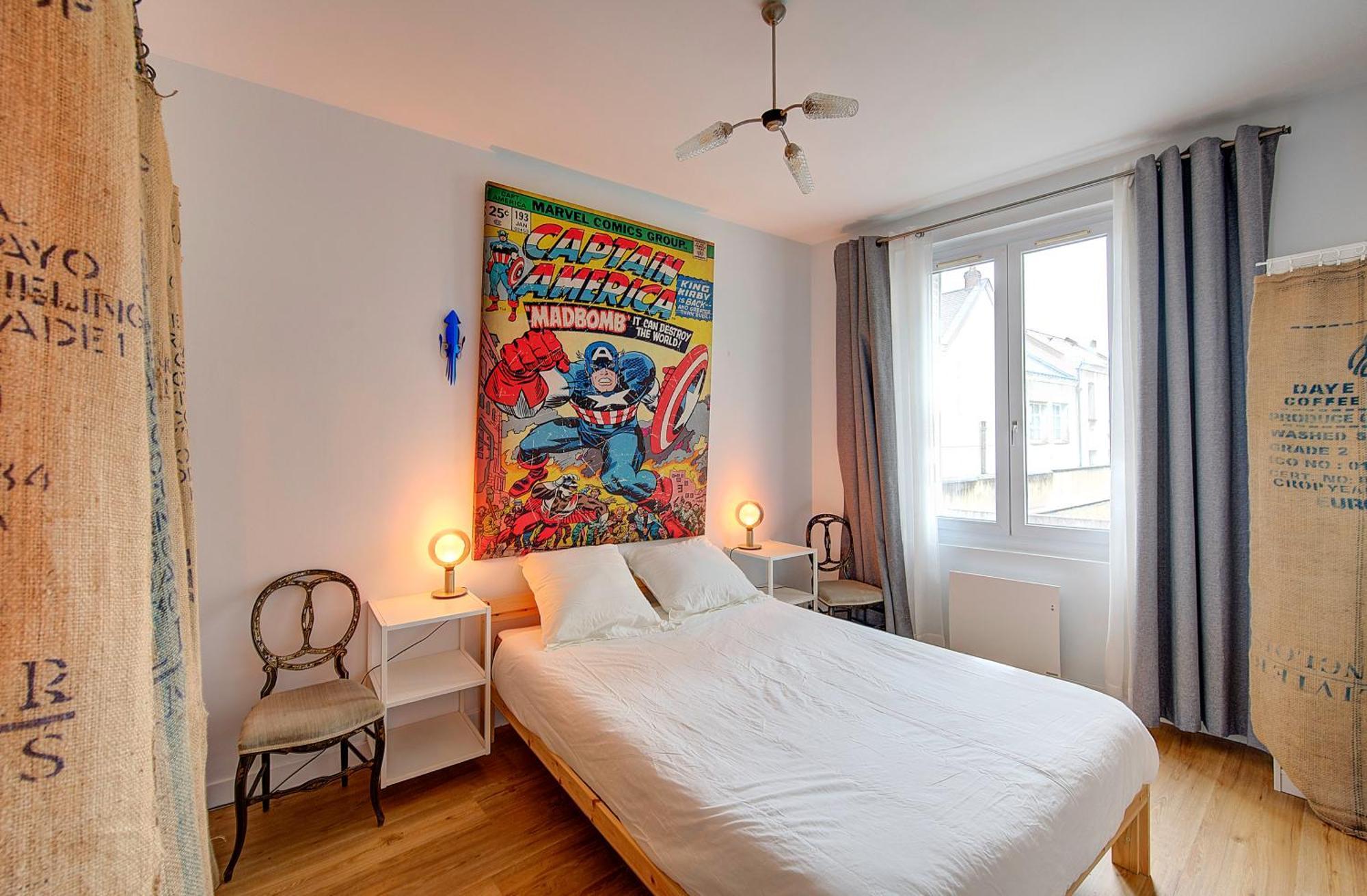 Chic Et Cosy - 5Mn De La Gare - Arrivee Autonome Apartment Tours Bagian luar foto
